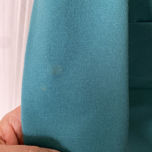 REDUCED! Emporio Armani Made in Italy 🇮🇹 teal green short dress! Very flattering - Picture 10 of 11